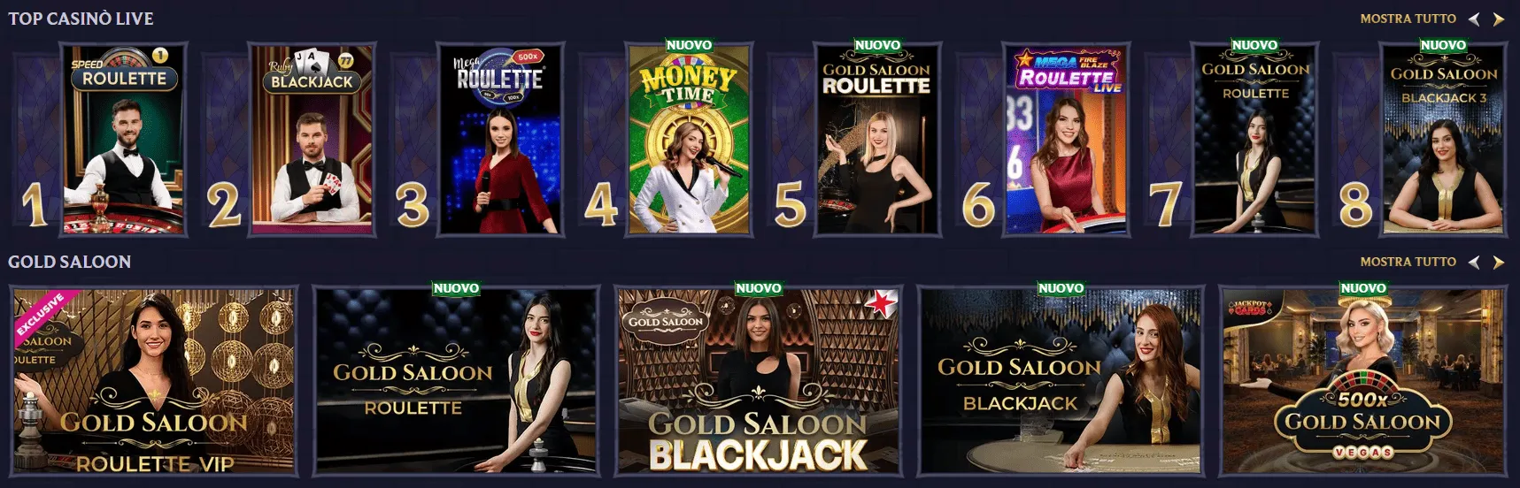LolaJack Live Casino
