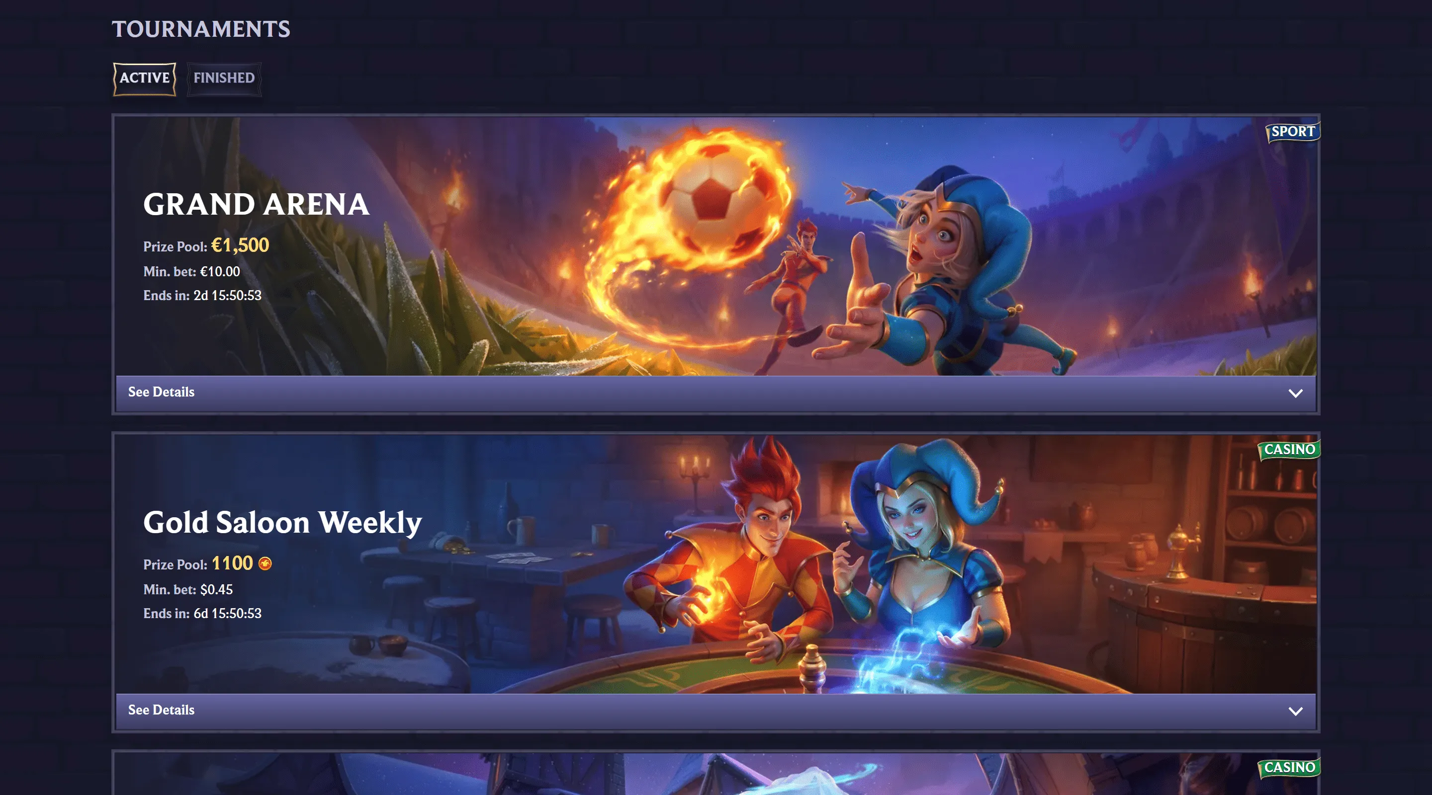 LolaJack Tournaments